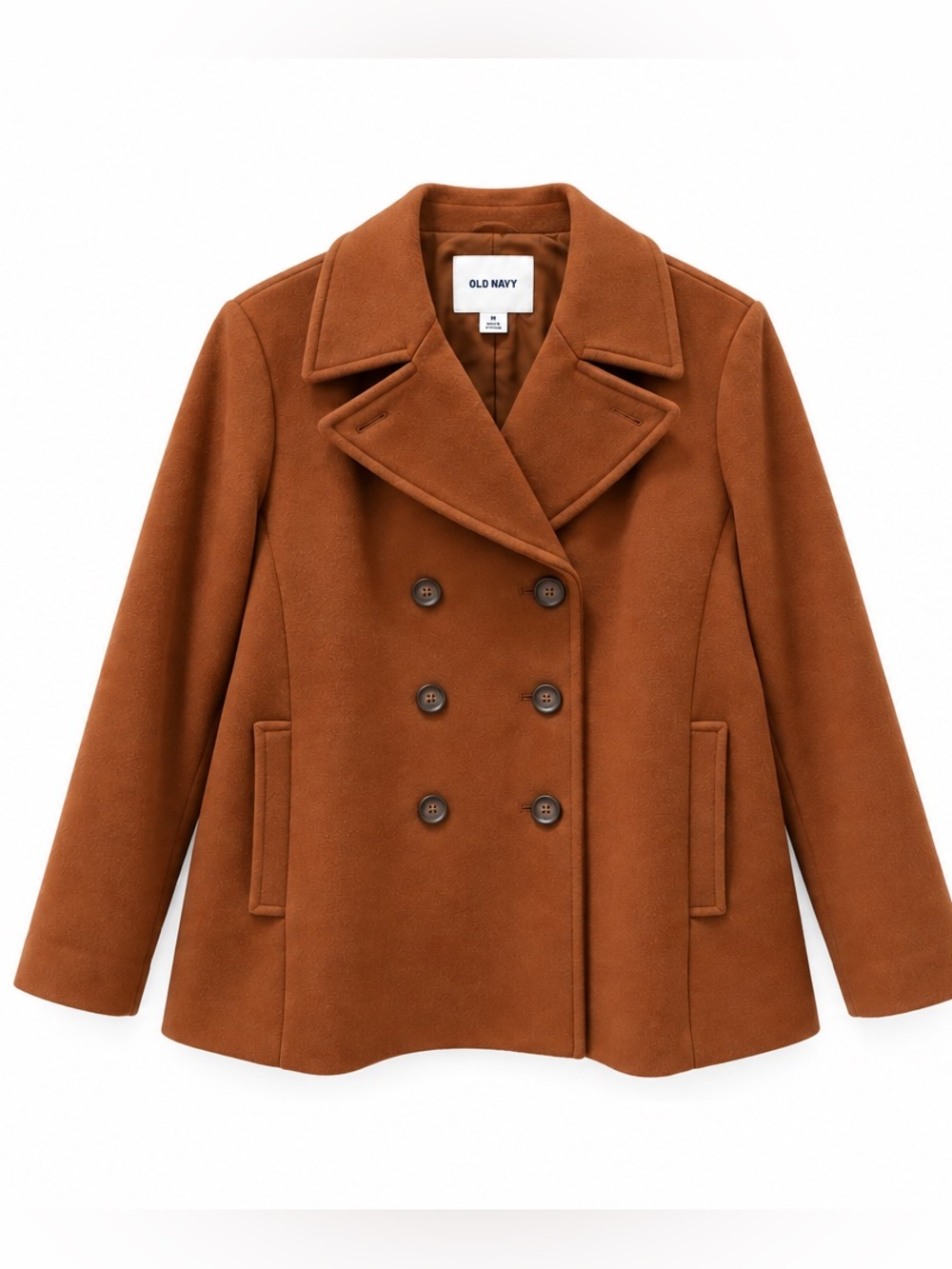 Old Navy Camel Brown Double Breasted Peacoat Jacket XXL